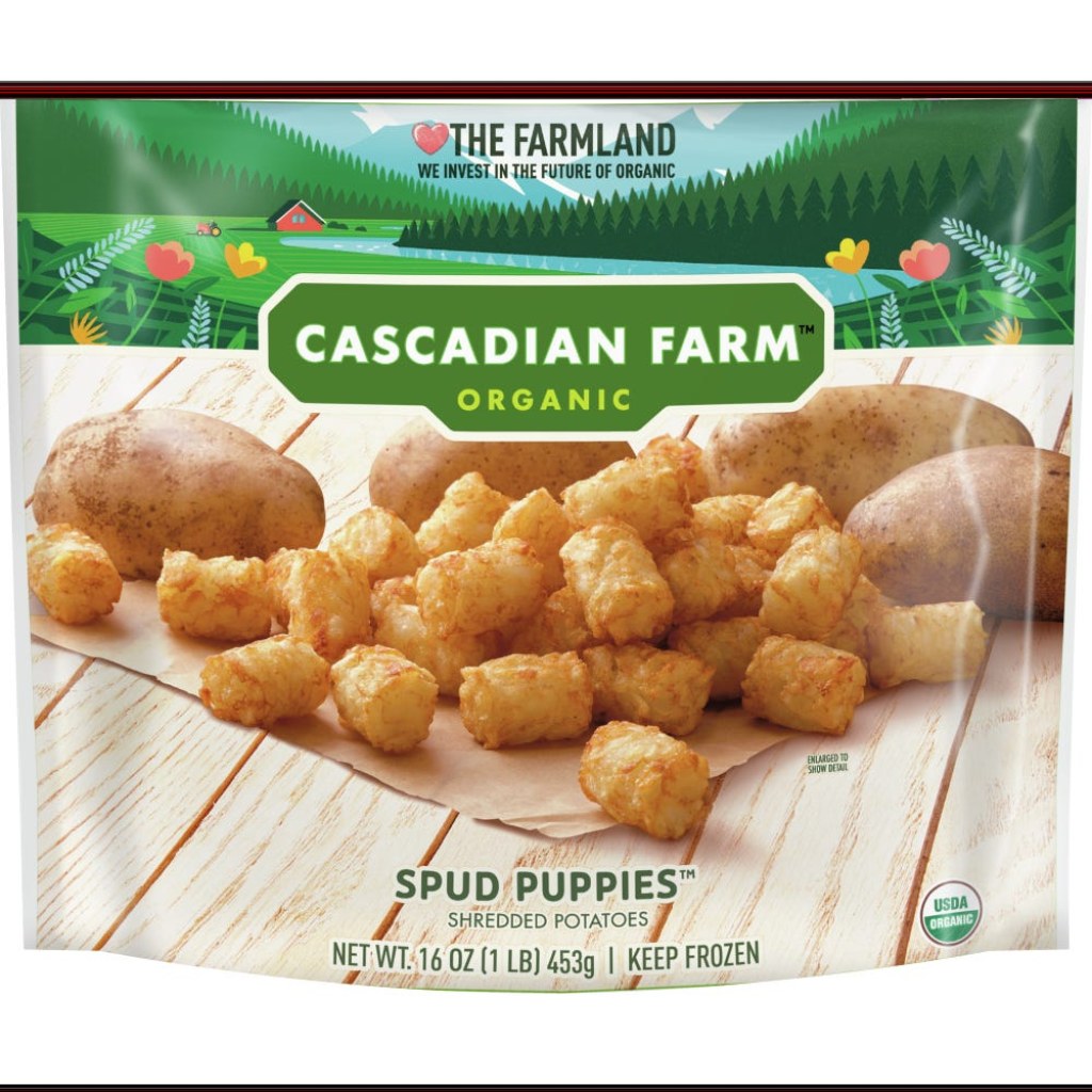 Picture of: Cascadian Farm Premium Organic Spud Puppies Shredded Potatoes Case