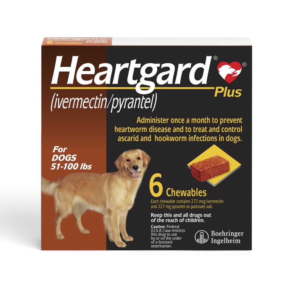 Picture of: Heartgard Plus Chewables for Dogs  to  lbs