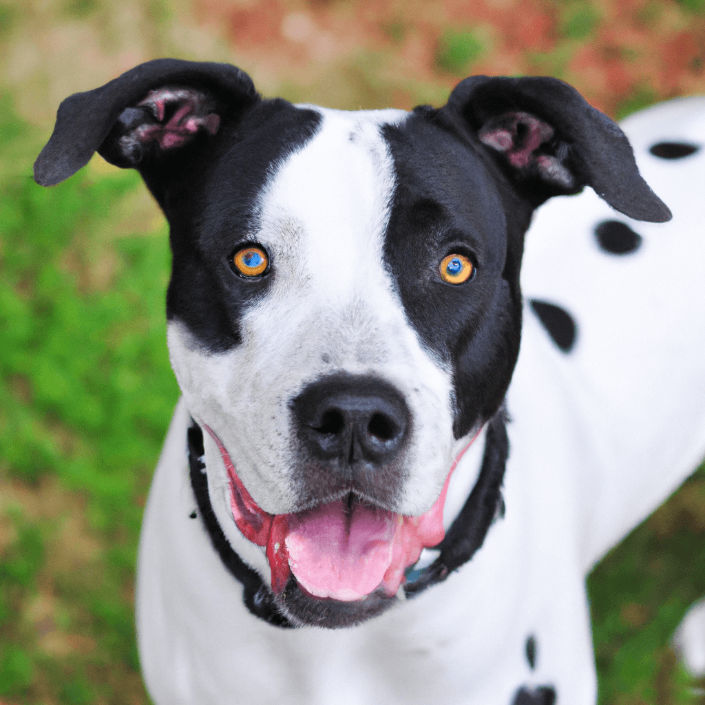 Picture of: Is This the Most Unique Dog Breed Ever? Dalmatian Pitbull Mix