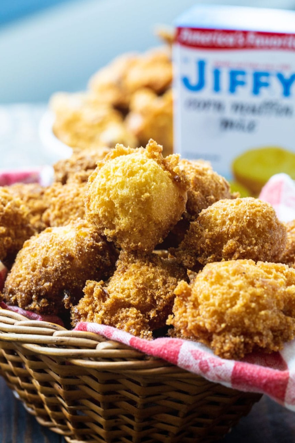 Picture of: Jiffy Hush Puppies – Spicy Southern Kitchen