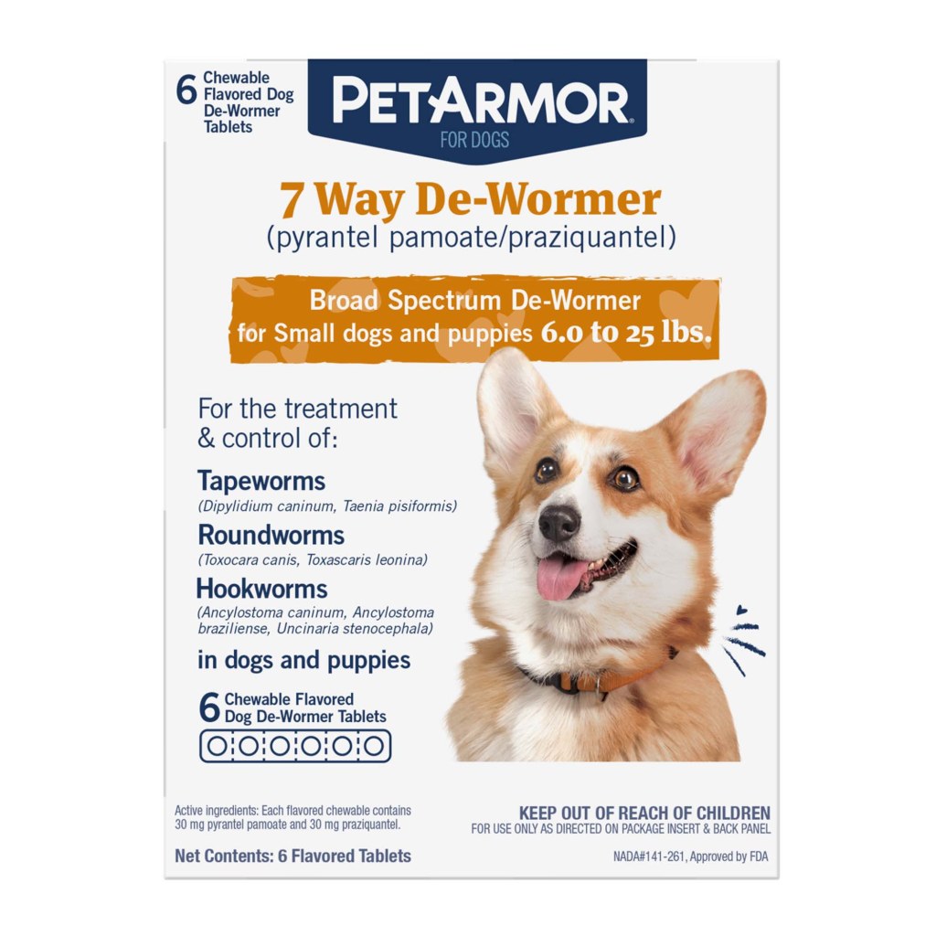 Picture of: PetArmor  Way Chewable De-Wormer for Puppies and Small Dogs, Count of
