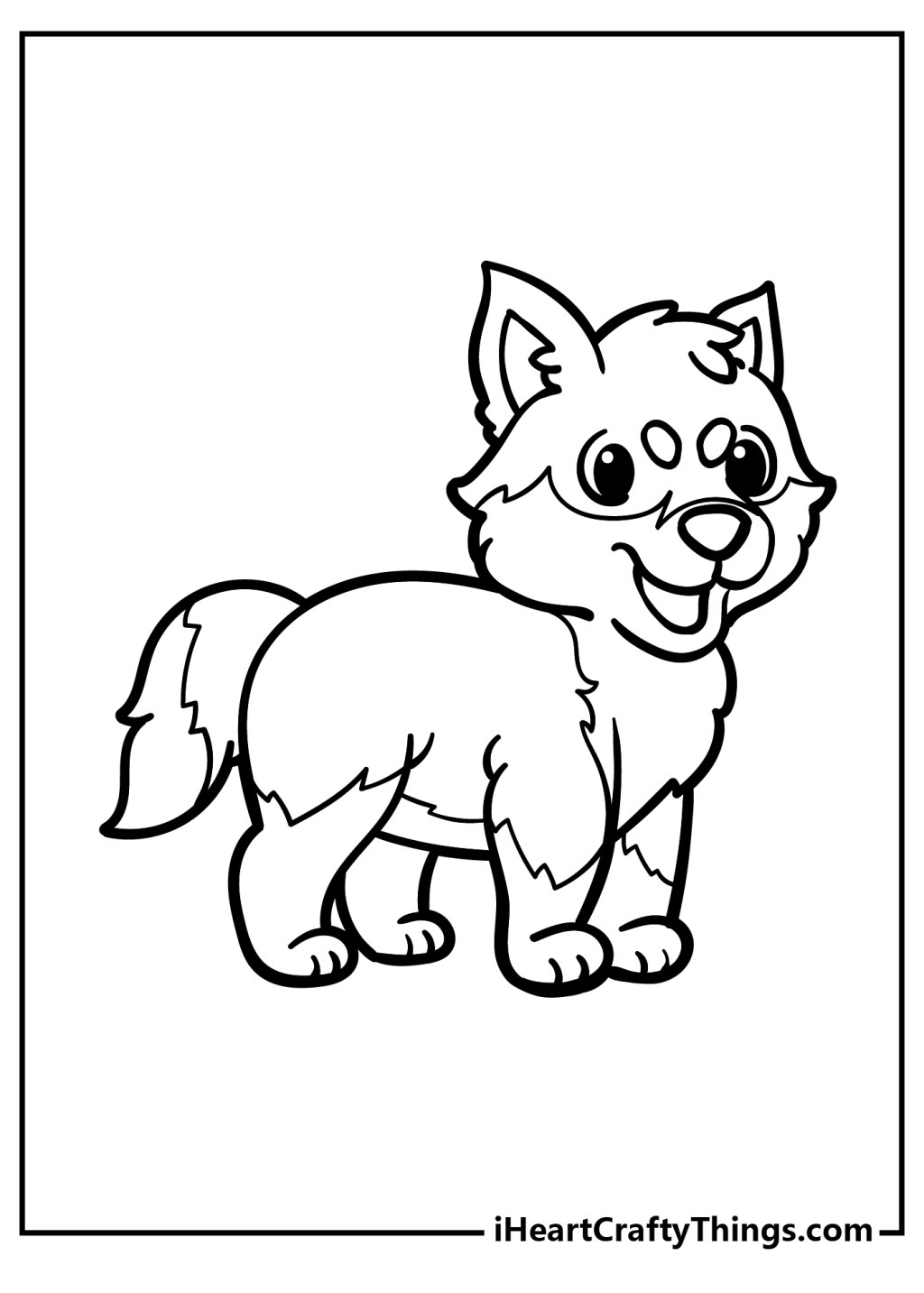 Picture of: Printable Husky Coloring Pages (Updated )